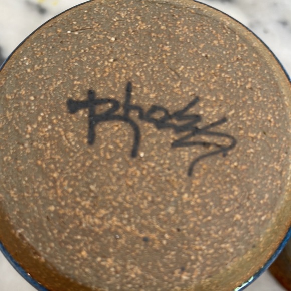 🦋3 Glazed Pottery Vases🦋 - Picture 6 of 7